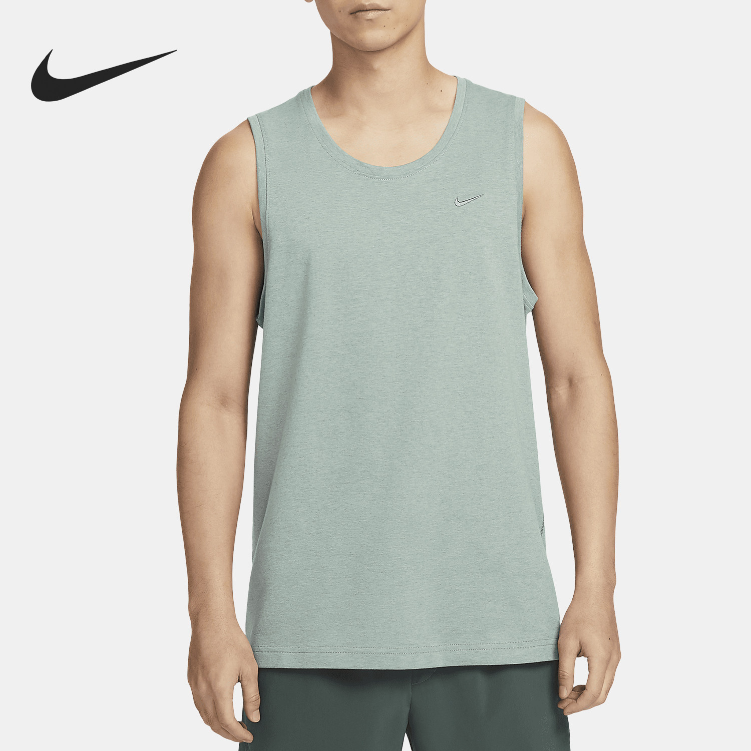 Nike/耐克正品 Dri-FIT 男士透气休闲运动无袖背心DV9832-361