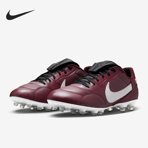Nike/耐克正品Premier 3男士低帮系带减震经典足球鞋HM0265-602
