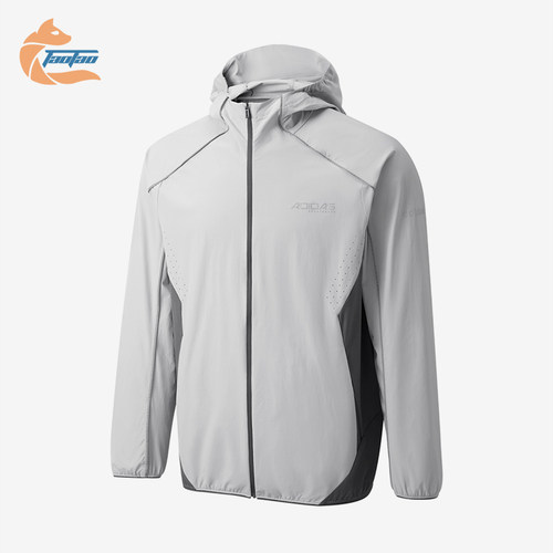 Adidas/阿迪达斯正品DRYWV连帽拉链长袖夹克经典男夹克外套KQ5301