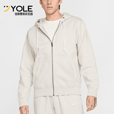 Nike/耐克正品Solo Swoosh男士加绒拉链连帽外套DR0403-072
