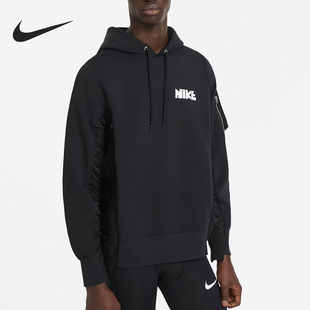 休闲拼接连帽卫衣CW2419 Nike 男士 Sacai联名款 010 耐克正品