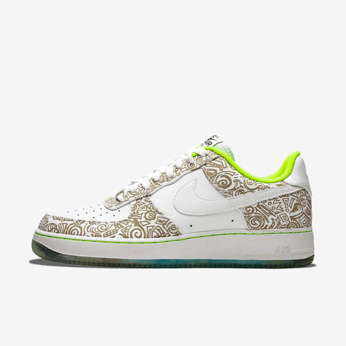 Nike耐克正品Air Force 1男低帮系带防滑耐磨板鞋349440-111