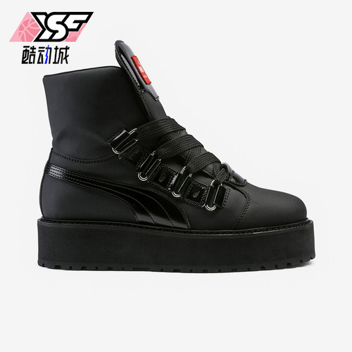 彪马女士系带经典减震板鞋时尚