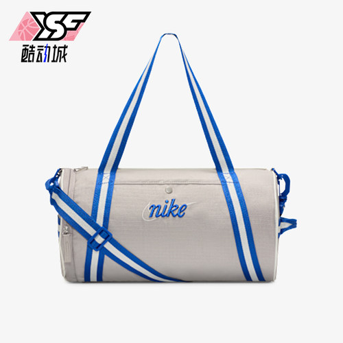 Nike/耐克正品2025新款男女同款拉链经典刺绣行李包DR6261-009