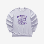 男女时尚 2023新款 印花针织圆领休闲卫衣 斯凯奇正品 Skechers