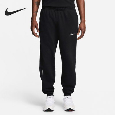 耐克男士新款休闲运动加绒长裤