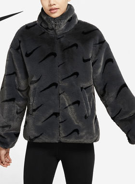 Nike/耐克正品2022新款女子保暖立领运动休闲夹克外套DQ6843