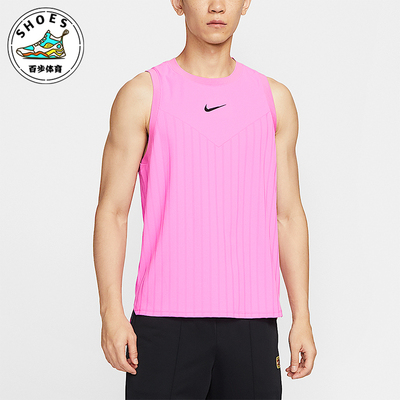 Nike/耐克正品Dri-FIT男士套头运动透气训练T恤背心HM6725-675