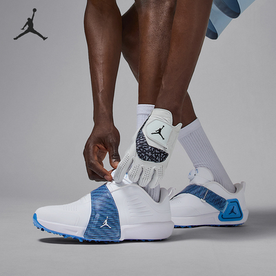 Nike/耐克正品JORDAN男士耐磨旋转扣减震高尔夫球鞋FV6338-101