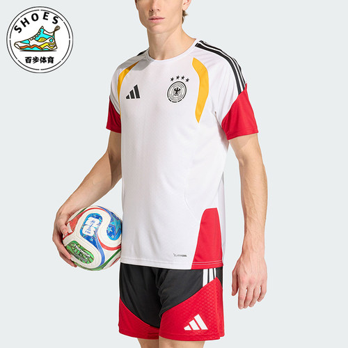 Adidas/阿迪达斯正品2026年男士修身圆领经典运动短袖T恤KB4440