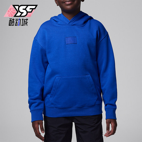 耐克大童加绒连帽卫衣