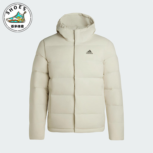 Adidas/阿迪达斯正品V HELIONIC HO J男士连帽保暖羽绒服KE5403