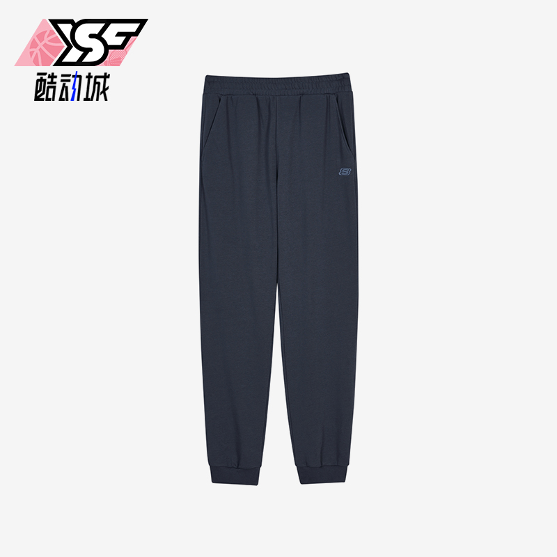 斯凯奇女士运动休闲透气针织长裤