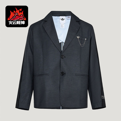 Adidas/阿迪达斯正品三叶草男女宽松经典休闲运动外套KU8911