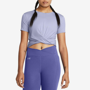 Crossover Motion Crop SS女士潮流短袖 539 1383647 安德玛正品