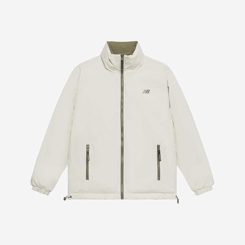 New Balance/NB正品冬季新款男女保暖拉链立领羽绒服AMJ44301-DRC
