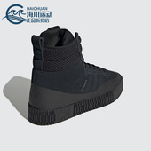 Adidas GZ8107 三叶草女子休闲高帮板鞋 阿迪达斯正品 SAMBA