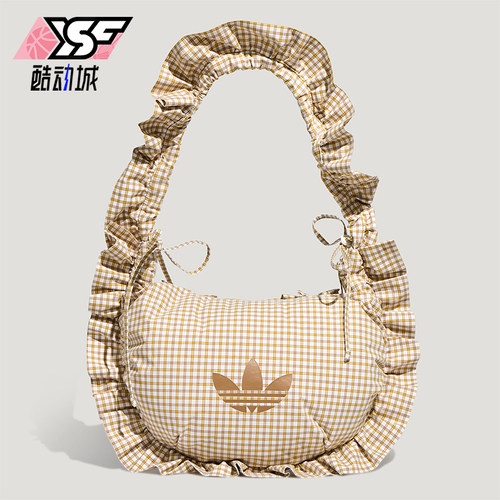 Adidas/阿迪达斯正品三叶草PLAIDRUFLEBAGL新款经典单肩包KX6986