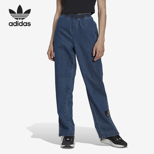 PANT女子牛仔运动裤 三叶草DENIM HL9058 阿迪达斯正品 Adidas