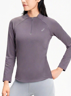 Asics/亚瑟士正品2025新款女子户外休闲运动长袖T恤2012D246-500