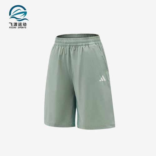 Adidas/阿迪达斯正品运动休闲简约松紧腰经典短裤新款短裤KZ0355