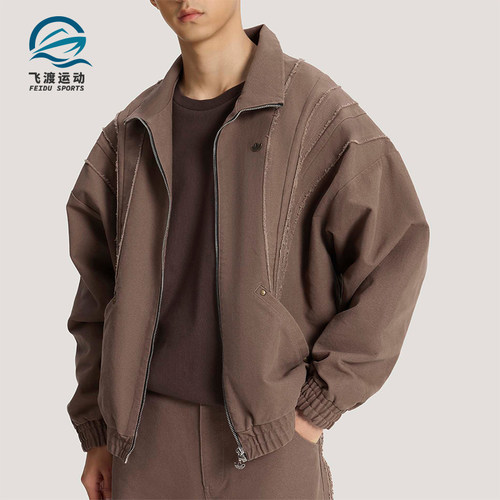 Adidas/阿迪达斯正品三叶草男士复古梭织运动夹克薄外套KR2620