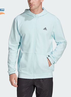 Adidas/阿迪达斯正品YO FZ HOOD 男士运动健身连帽外套HM8050