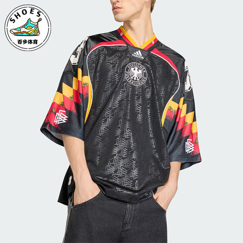 Adidas/阿迪达斯正品三叶草男士运动针织休闲球衣短袖T恤KD5980