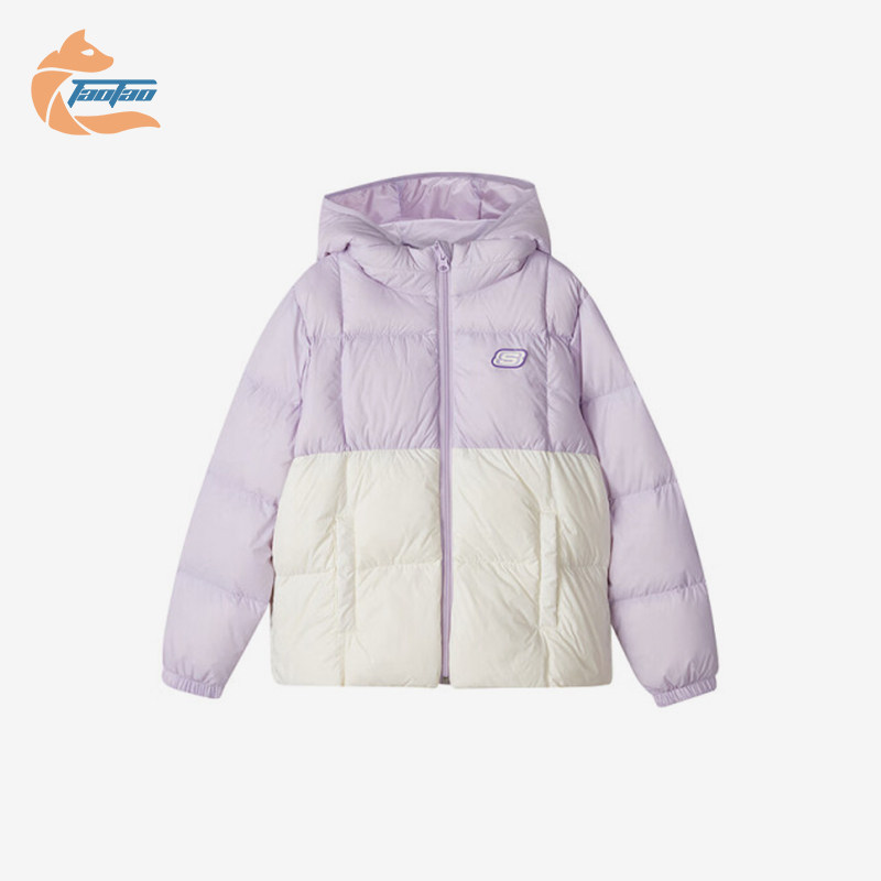 Skechers/斯凯奇正品WOVENDOWNJACKET儿童轻薄保暖羽绒服,童装/婴儿装/亲子装,羽绒服,淘宝优惠券,粉丝福利购,淘宝优惠卷