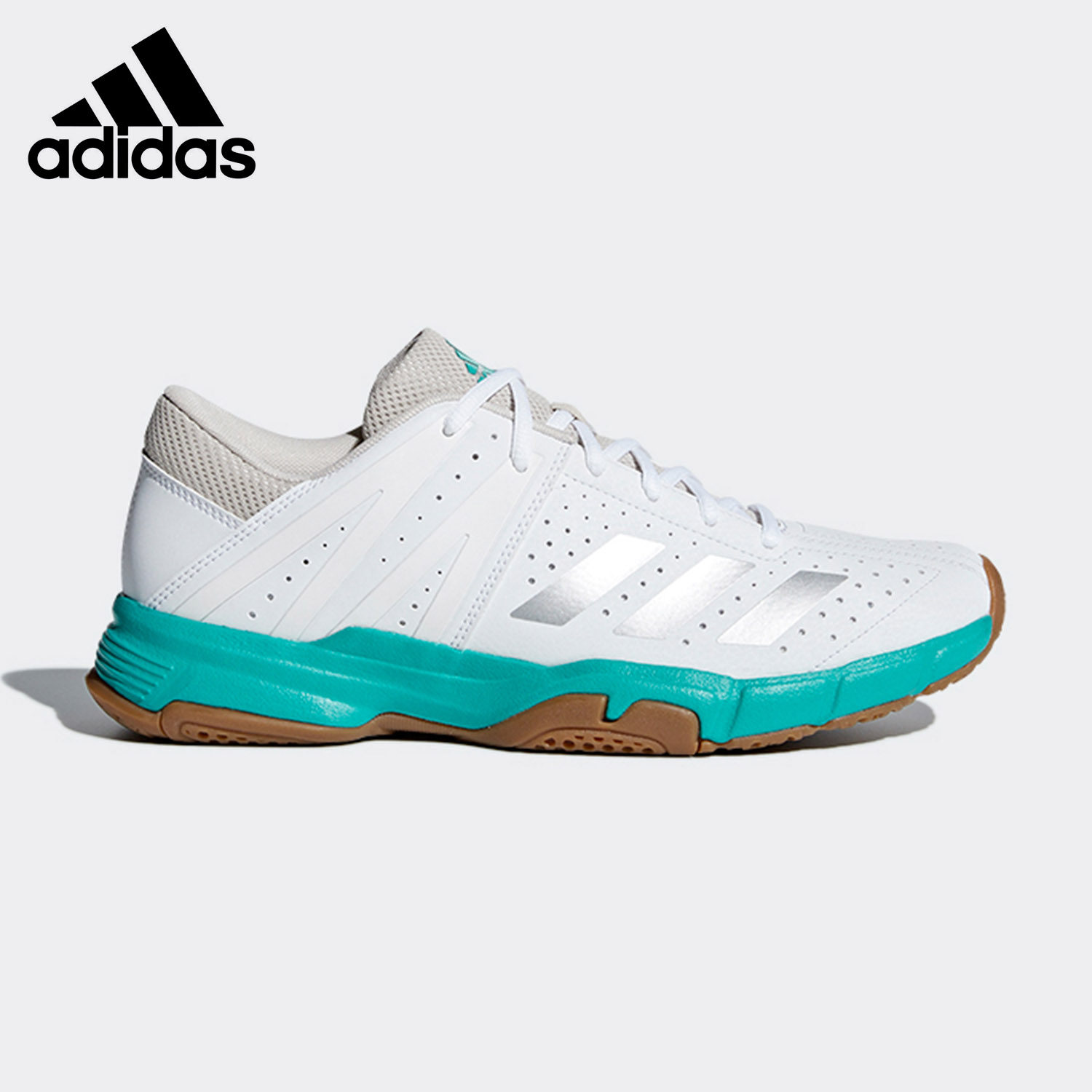 Adidas/阿迪达斯正品年春季新款男子休闲运动羽毛球鞋DB2171