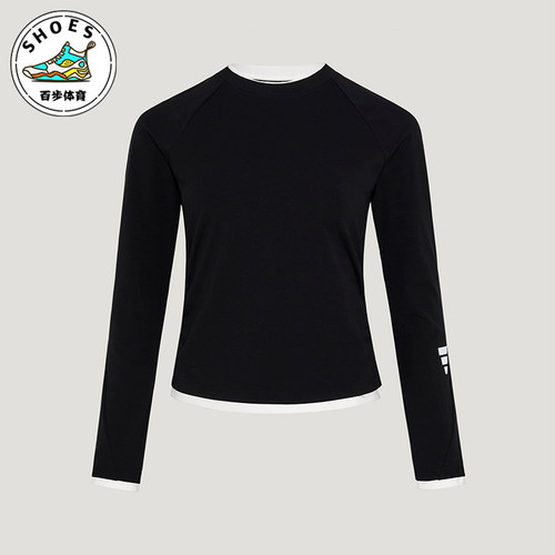 Adidas/阿迪达斯正品FOS W TEE LS2 女运动休闲经典长袖T恤KU5428