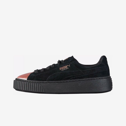 PUMA彪马正品Suede 系列 Platform Gold女款低帮板鞋366382-01