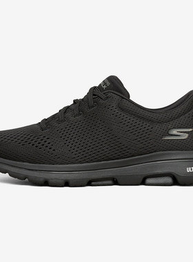 Skechers/斯凯奇正品2021新款GO WALK 5男子轻便透气休闲健步鞋