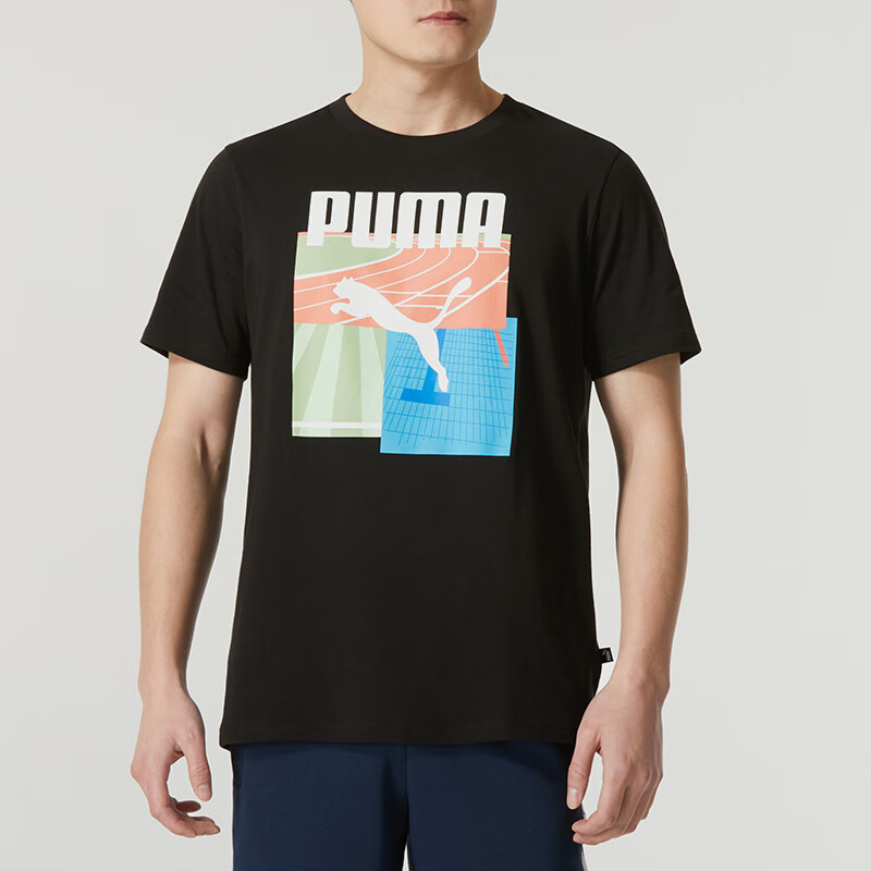 Puma/彪马男士运动休闲短袖