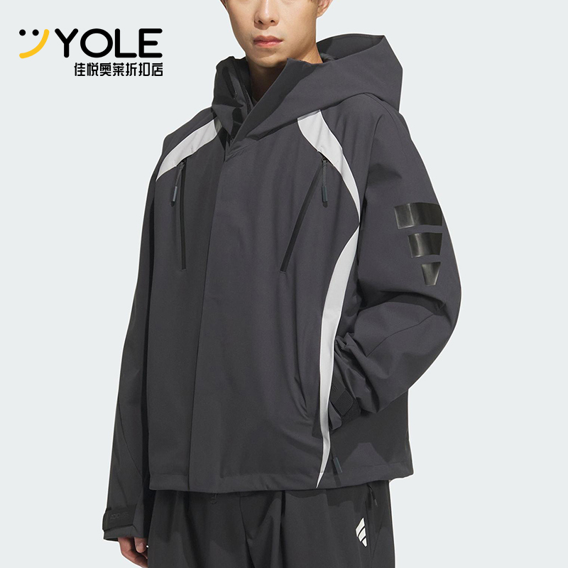 Adidas/阿迪达斯正品FUSTL P JKT男士经典运动健身夹克外套KA2431