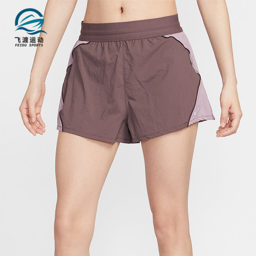 Nike/耐克正品夏季女士梭织复古轻盈舒适经典松紧短裤IM9483-502
