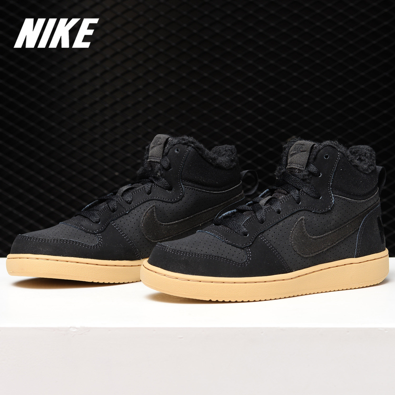 Nike/耐克正品 Court Borough 大童冬季加绒保暖运动鞋AA3458