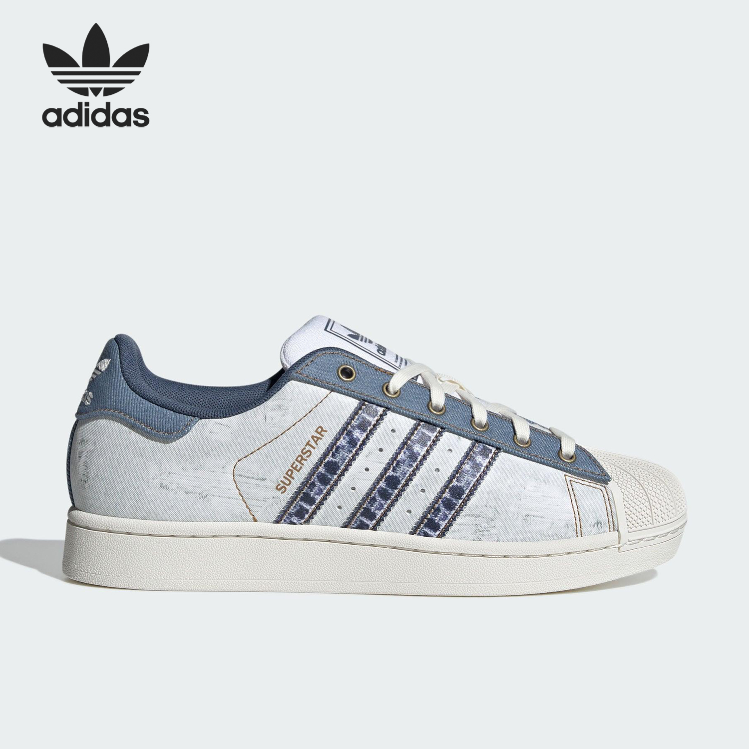 Adidas/阿迪达斯正品三叶草男女休闲经典透气贝壳头板鞋JS2488