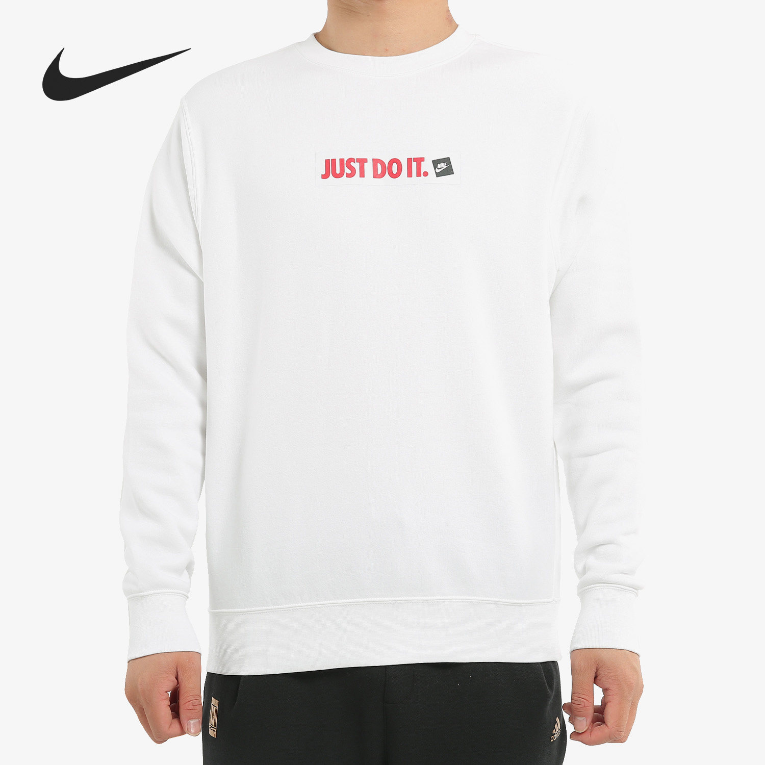 Nike/耐克正品当季男子新款运动上衣长袖T恤宽松套头衫BV5090