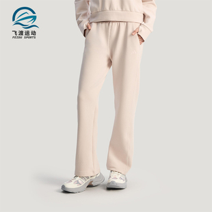 女士日常直筒针织运动长裤 Adidas 款 2025冬季 KH2689 阿迪达斯正品