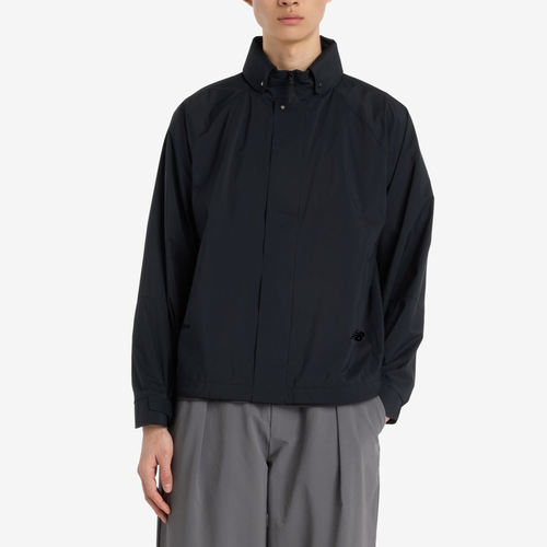 New Balance新百伦正品男款运动梭织日常出行夹克AMJ53637-BK