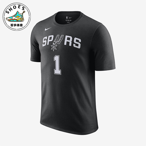 Nike/耐克正品T-Shirt男士字母印花圆领短袖T恤DR6397-018