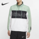 耐克正品 春秋男士 轻盈 Nike 连帽梭织拼接休闲运动夹克CJ4857 352