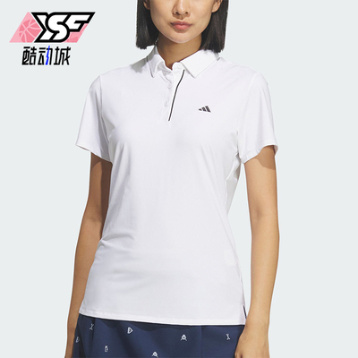 Adidas/阿迪达斯正品2026年新款女士经典高尔夫短袖POLO衫KA4297