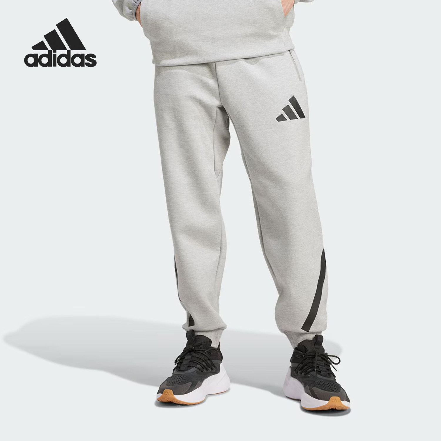 Adidas/阿迪达斯正品新款男士时尚运动休闲训练束脚长裤 JF2446,运动服/休闲服装,运动长裤,淘宝优惠券,粉丝福利购,淘宝优惠卷