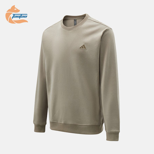Adidas/阿迪达斯正品2026男士休闲经典舒适圆领卫衣套头衫KR2505