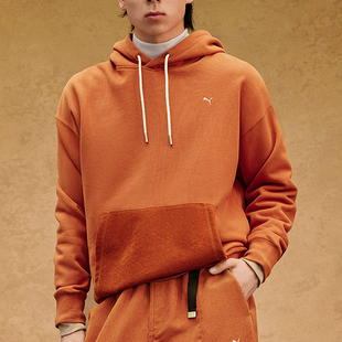 HOODY男女拼接宽松休闲连帽卫衣623053 MMQ 彪马正品 Puma