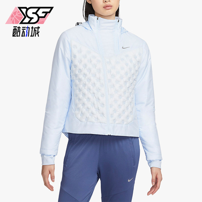 Nike/耐克正品新款女士轻薄款运动经典健身连帽羽绒服FB7604-423