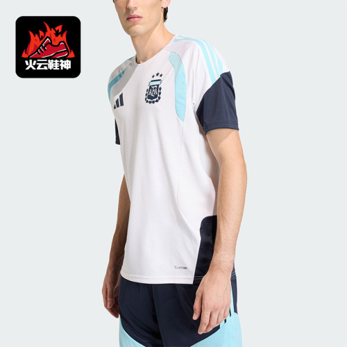 Adidas/阿迪达斯正品2026年男士轻薄透气经典日常短袖T恤JY7029