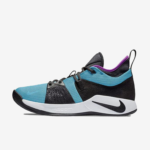 Nike耐克正品PG 2 Blue Lagoon男款低帮系带实战篮球鞋AJ2039-402